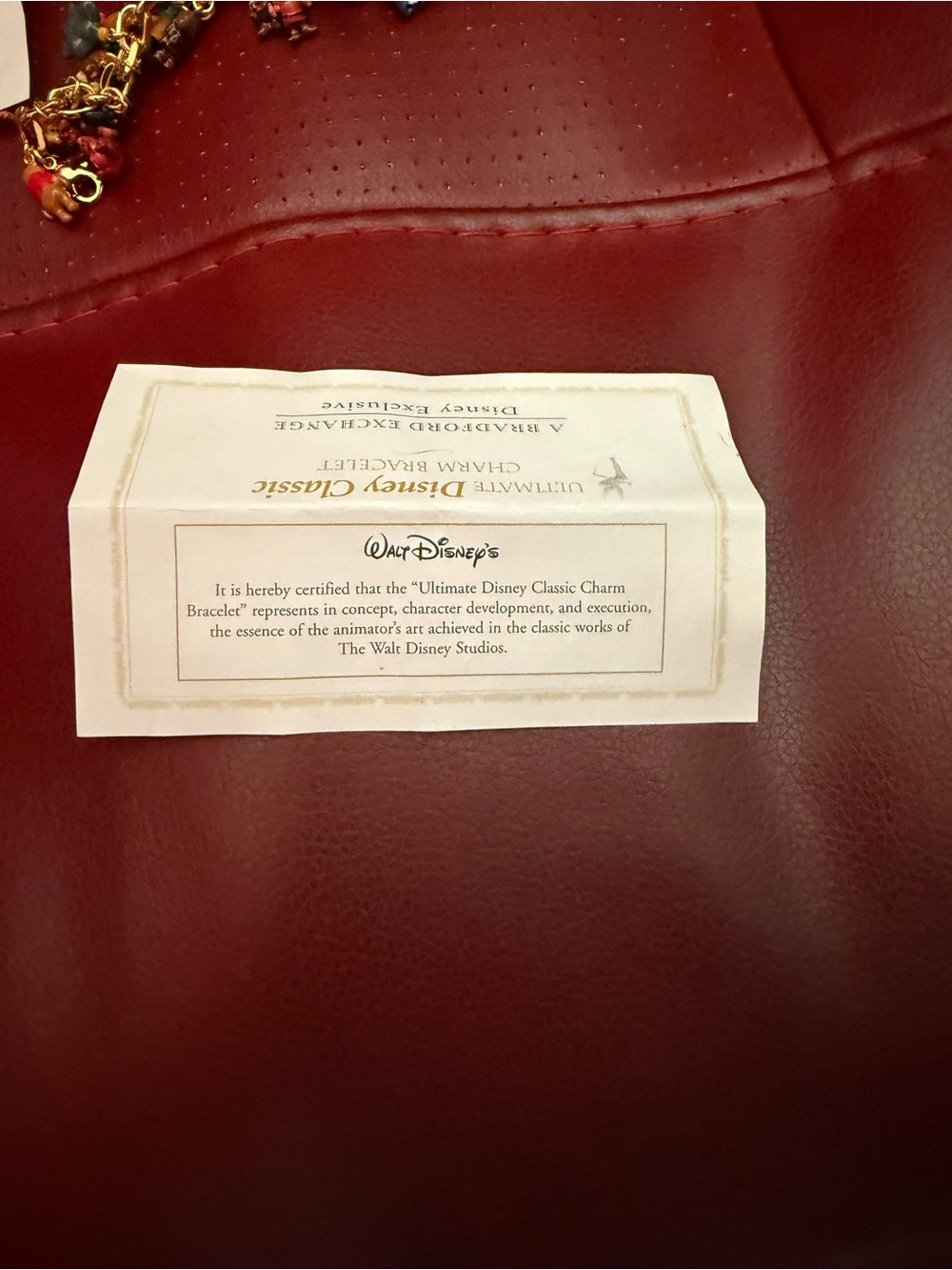 Disney Classic 37-Character Charm Bracelet by Bradford Exchange - Picture 7 of 8